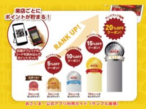 あさくま・公式アプリ利用ガイド（サンプル画像）
