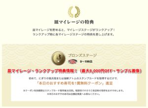 皿マイレージ特典情報（最大8,000円OFF）