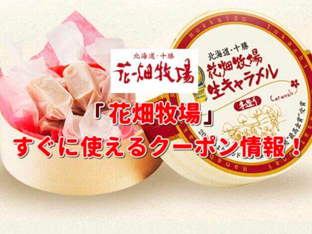 「花畑牧場」クーポン最新情報！