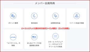 パークハイアット京都のWEB会員クーポン情報！（サンプル画像）
