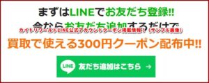 カイトリワールドLINE公式アカウントクーポン掲載情報！（サンプル画像）